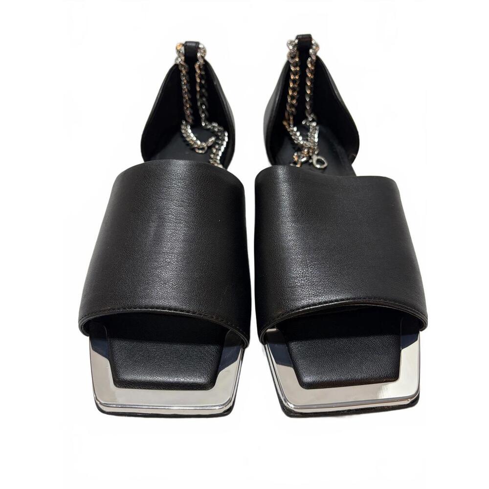 Katy Perry The Caught Up Anklet Black Sandals Size 7M